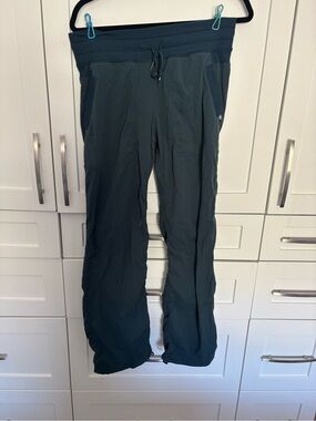 Lululemon Dark Teal dance studio pants